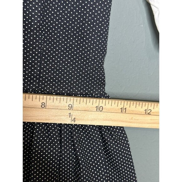 VTG 1980s Tween Time Tulsa Oklahoma Prairie Cottagecore Lace Trim Dress - Picture 6 of 9